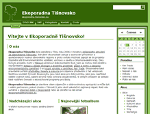 Tablet Screenshot of ekoporadna.tisnovsko.eu